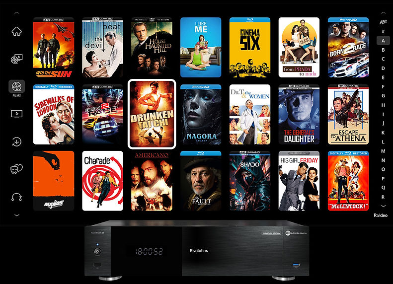 R_volution PlayerPro 8K TV Signature Edition R_video