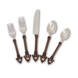 Fleur Stainless Flatware 20Ast