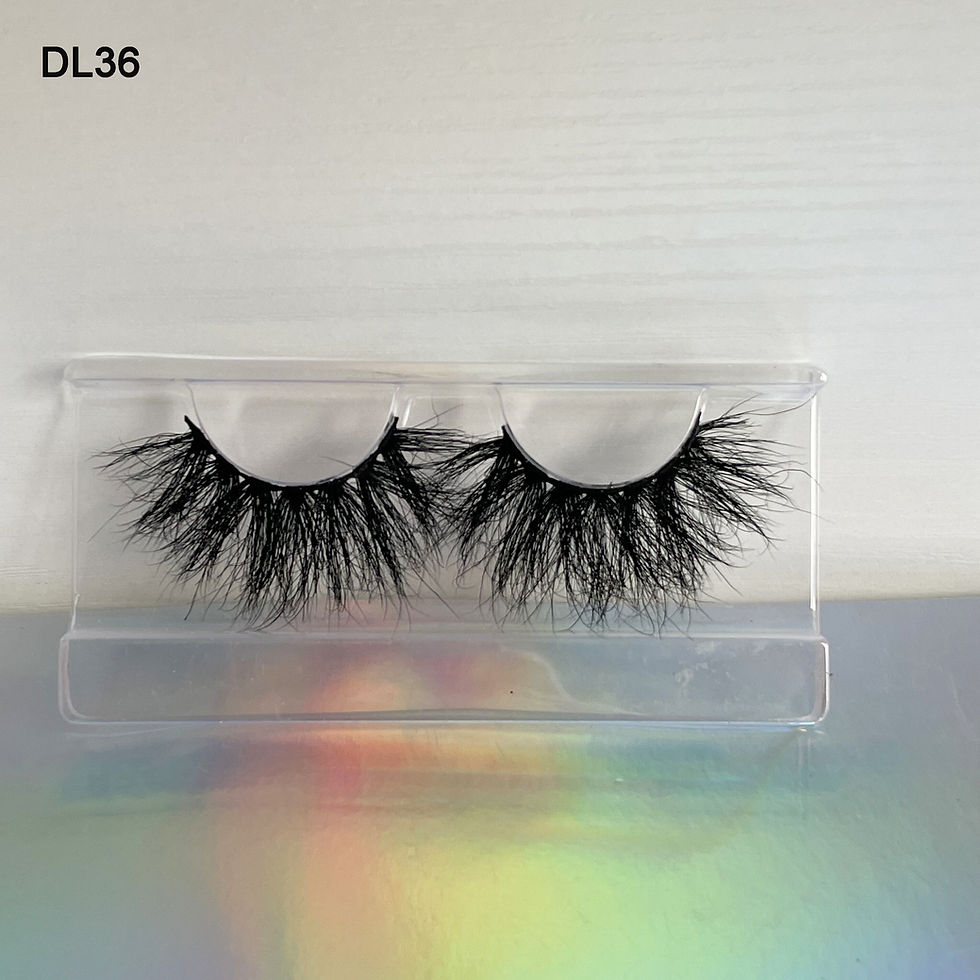 Thumbnail: Package Box Custom Mink Eyelashes Private Label Natural False Full Strip Eyelash