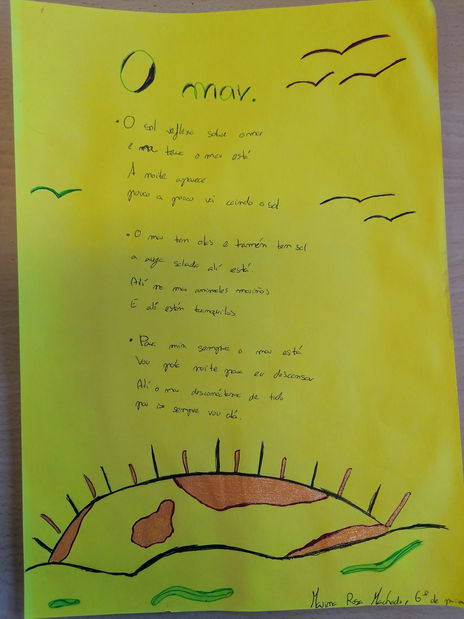 Meu poema das letras gallegas.