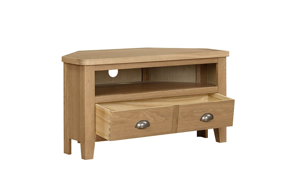 Thumbnail: MRS Oak Living TV Unit Corner 900
