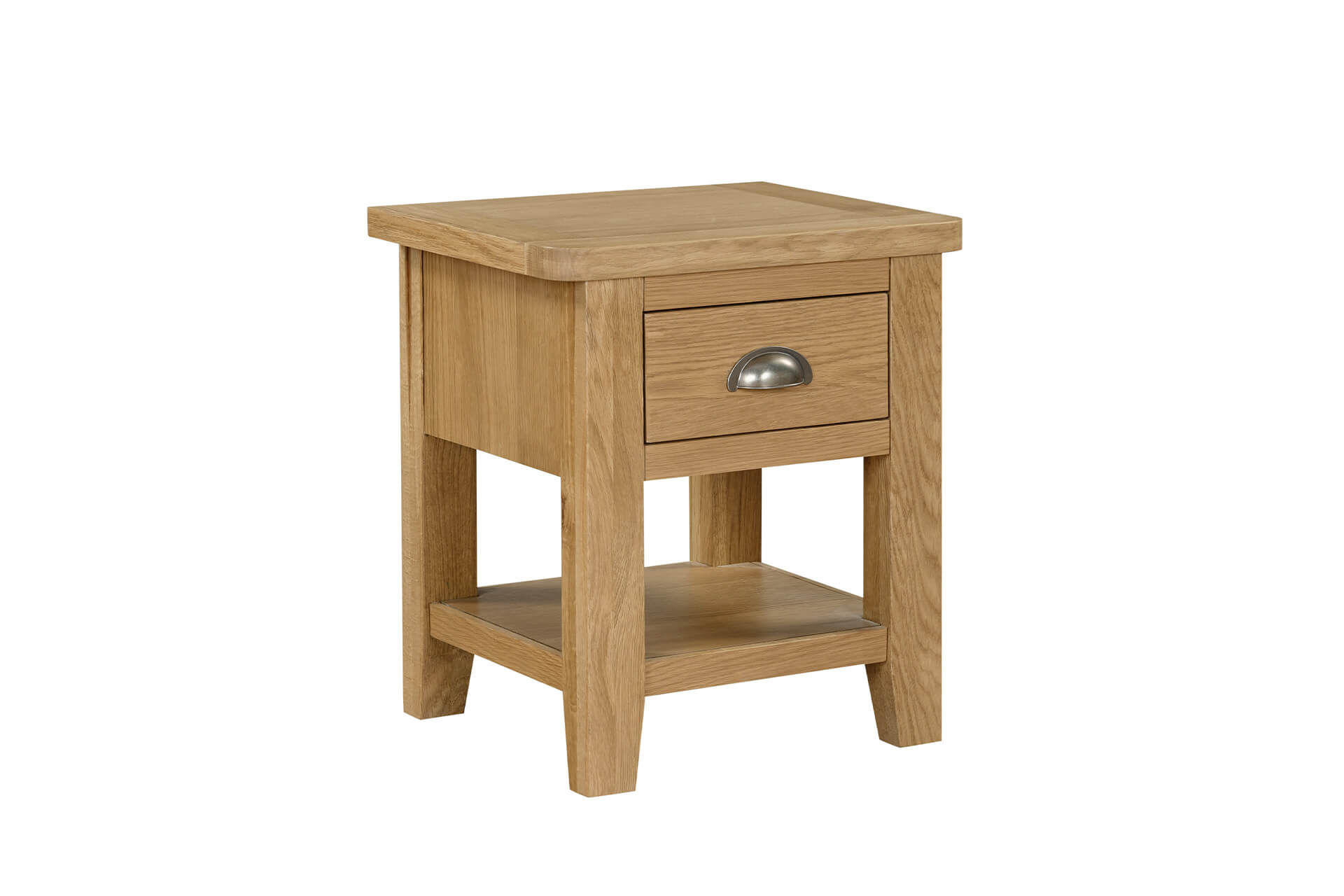 MRS Oak Living Lamp Table