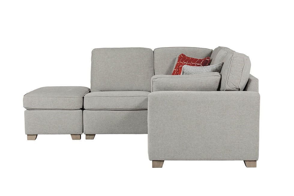 Thumbnail: WNE Natural Corner Group Fixed Sofa