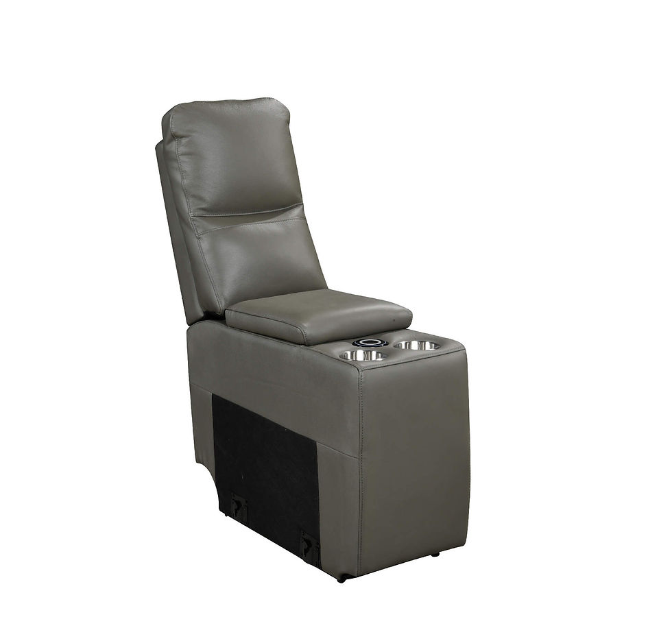 Thumbnail: RSO Grey Leather Corner Group