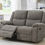 Thumbnail: WST Greige Fabric 2 Seater Manual Recliner Sofa