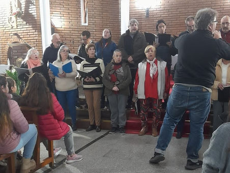 El Coro Polifónico Municipal “Carlos del Re” realizó una clase abierta