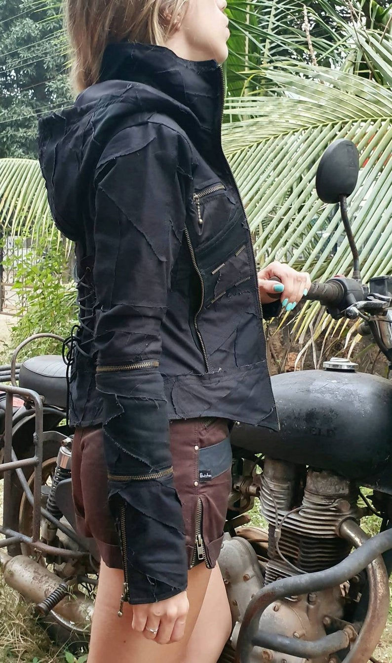 Thumbnail: Skinner - Distressed Hooded Jacket