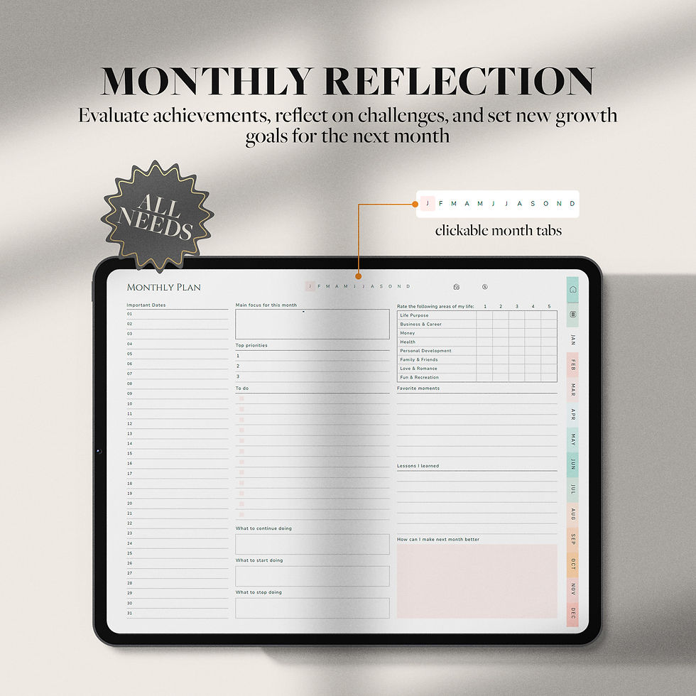 Thumbnail: Black Girl 2025 Digital Entrepreneur Planner