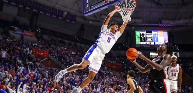 Gators Men’s Hoops Defeats Georgia