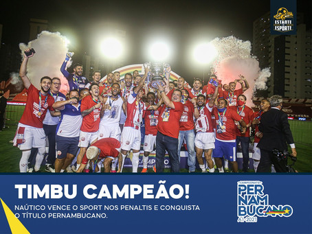 COM EMOÇÃO: NÁUTICO É CAMPEÃO PERNAMBUCANO!