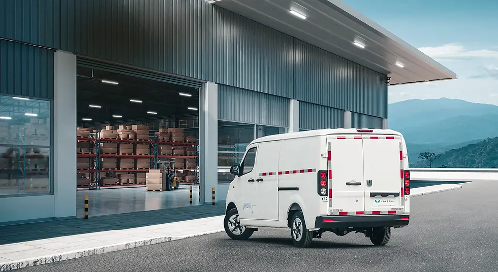 Furgón eléctrico Farizon V6E Standard para distribución urbana, vehículos eléctricos y electromovilidad Voltera