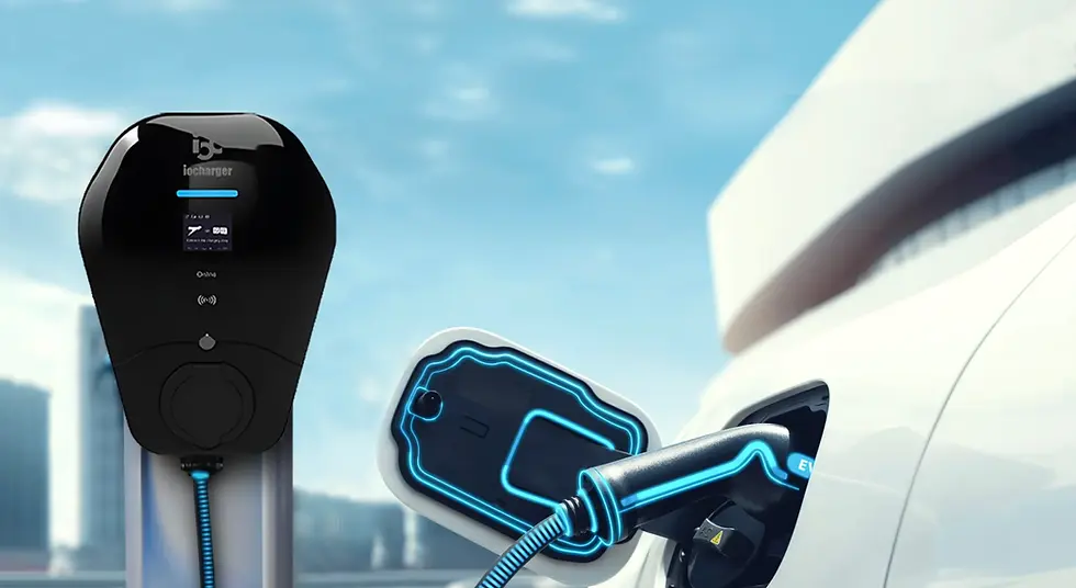 Estación de carga lenta para vehículos eléctricos, solución de electromovilidad Voltera.