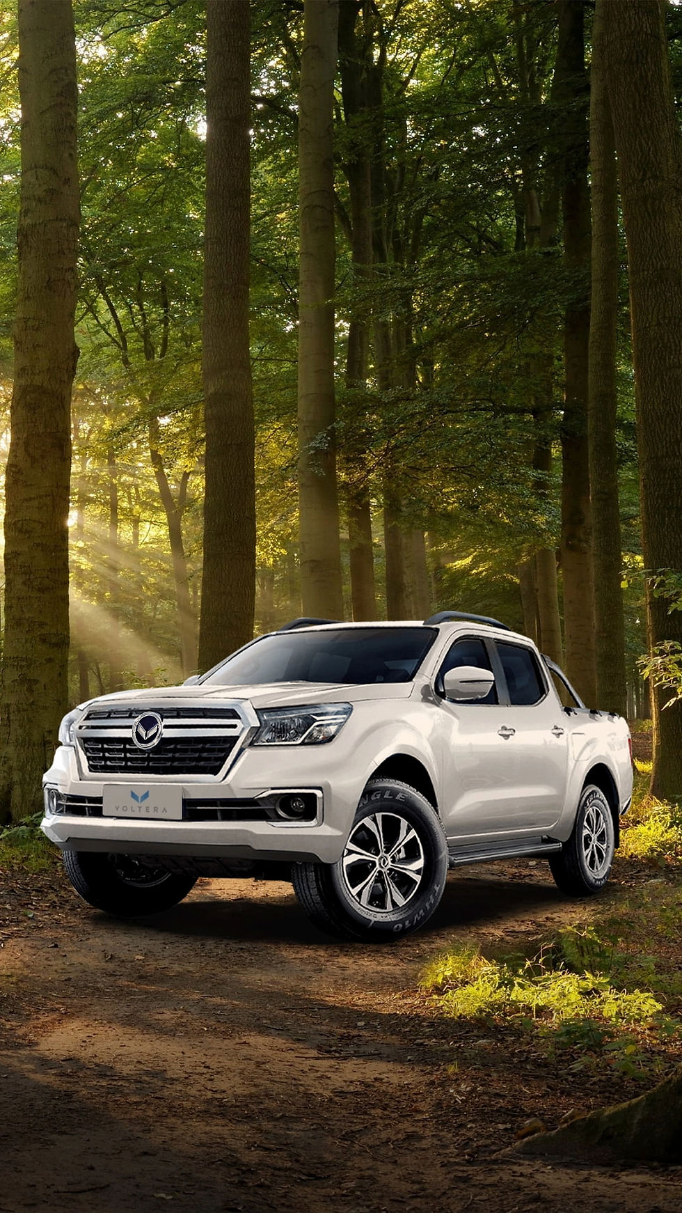 NEW R6 pickup eléctrica ZNA 4x2 para uso forestal, electromovilidad y vehículos eléctricos Voltera