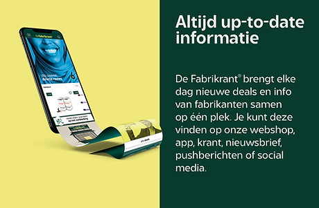 Altijd up-to-date informatie
