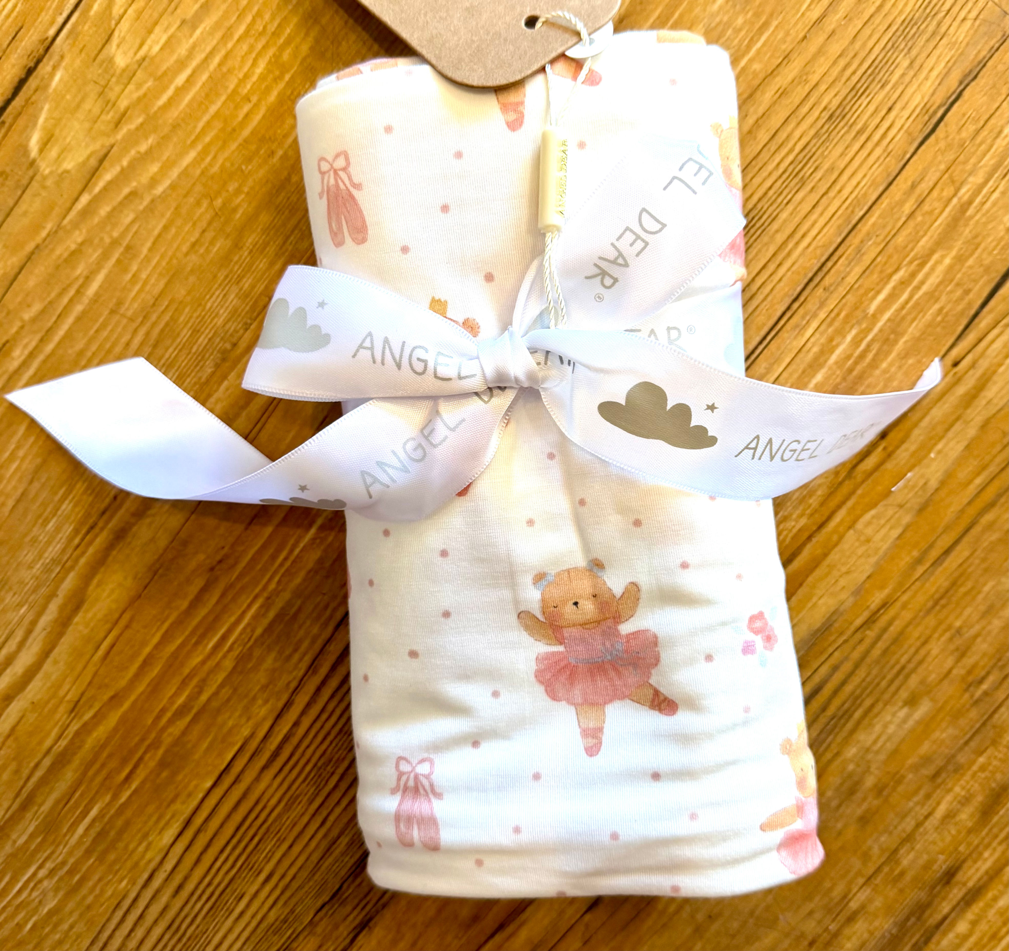 Ballerina Bear matching blanket