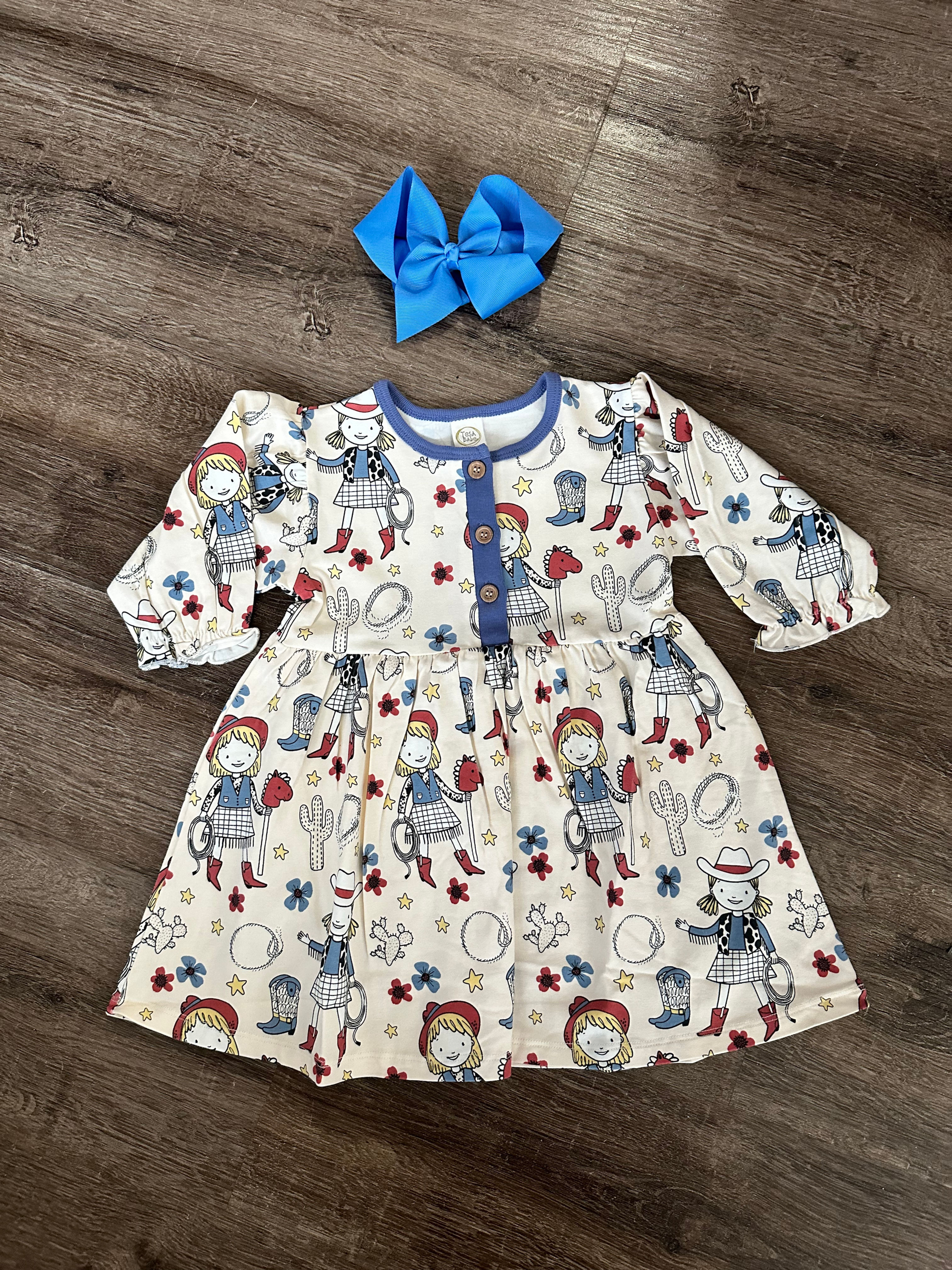 Cowgirl dress 12-18/18-24