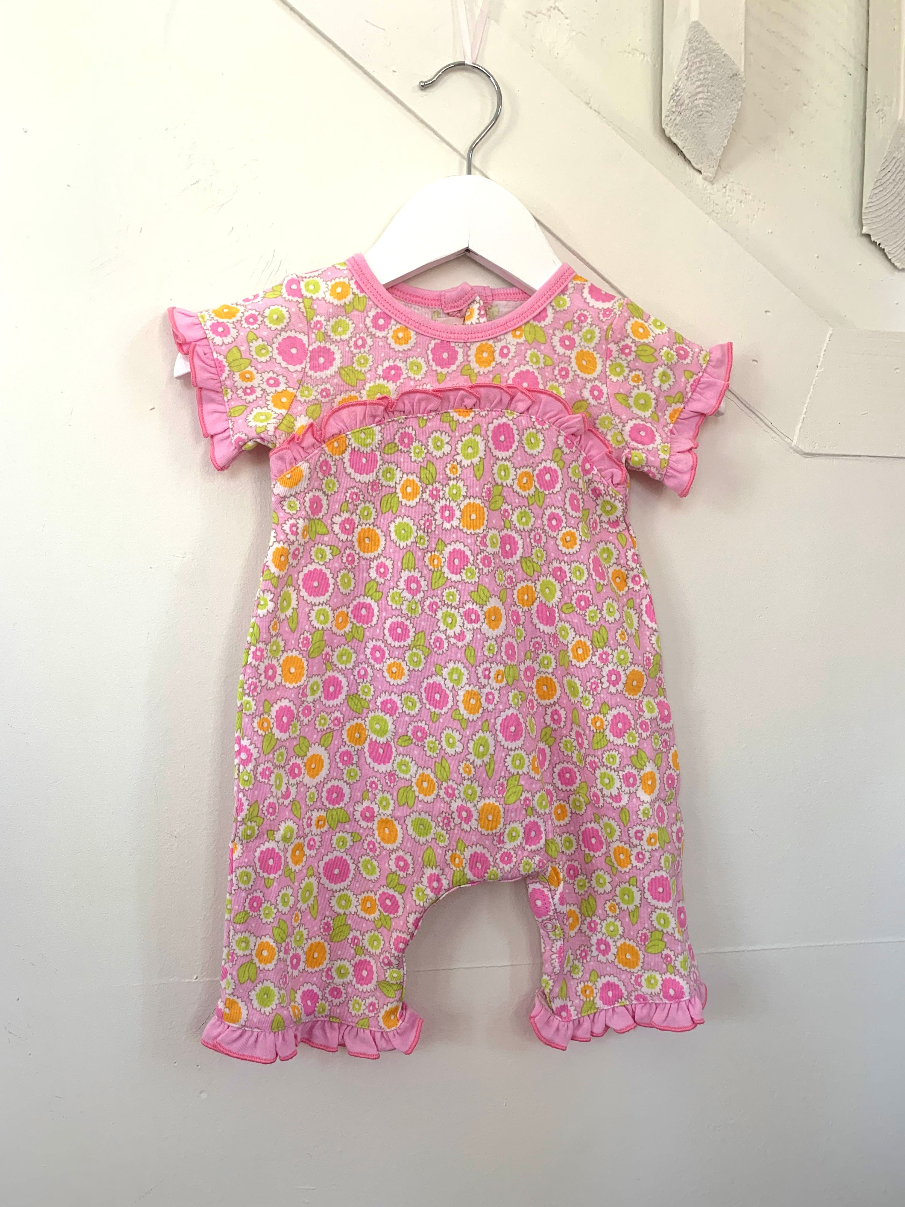 Lulu romper, small flowers 