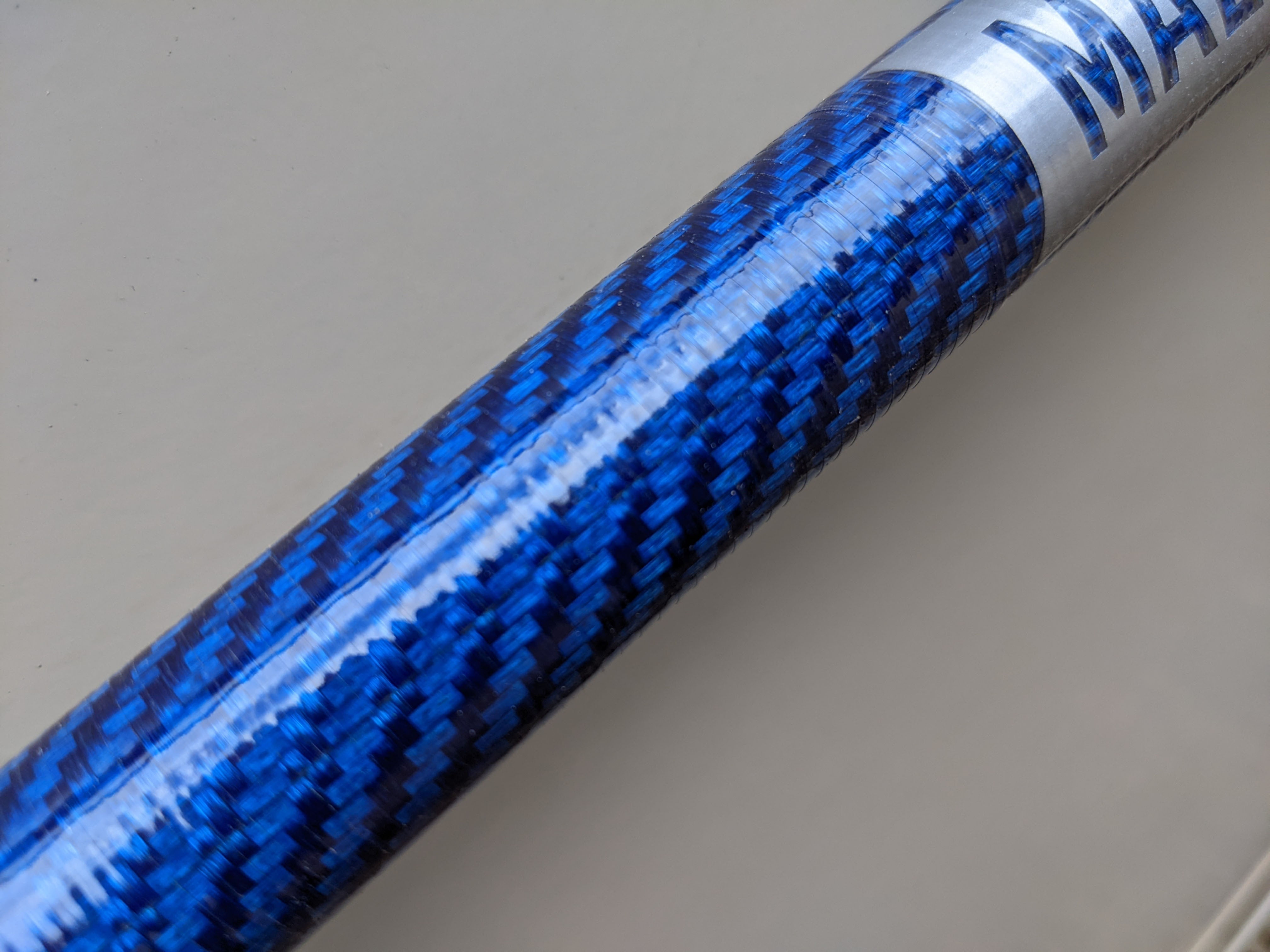 Blue-Dyed Carbon Twill | 62 inches - 115 inches