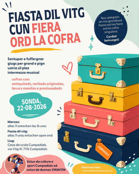 Fiasta dil vitg cun fiera ord la cofra