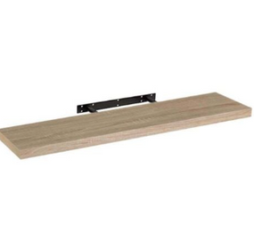 Étagère Murale Tablette en MDF Bois 100cm