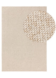 Enzo - Tapis lavable crème 80x150