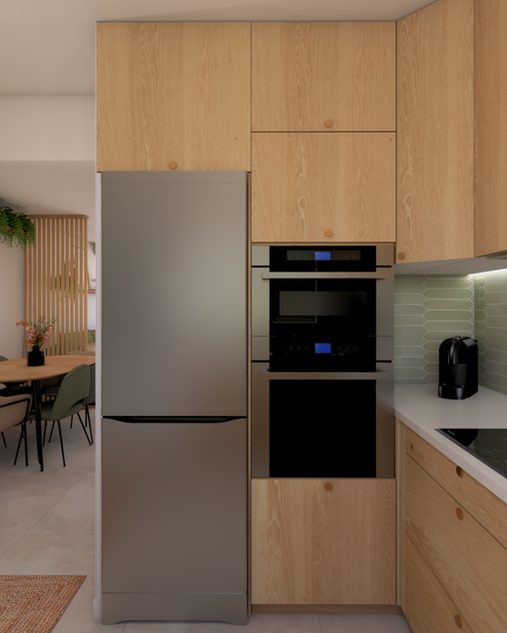 Aménagement 3D – pièce de vie – Djuna Décoration