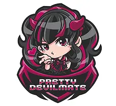 Maid Cafe Pretty Devil Mate in Akihabara logo