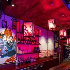 Uuya Yashiki Danso Cafe in Akihabara interior 1