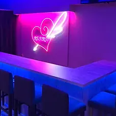 Akihabara Concept Cafe RE:FIRST interior bar counter 1