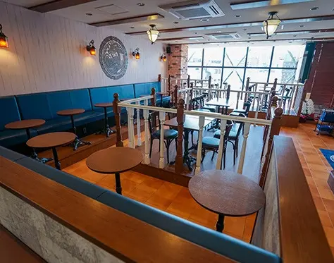 Afilia Chronicle S Concept Cafe in Akihabara interior 1