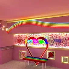 Aimero x Melody School Concept Cafe in Akihabara interior 5