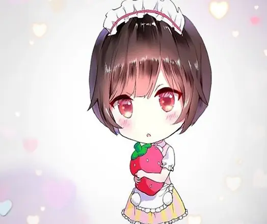 Maid Cafe frapeco fragola e pecore in Akihabara logo