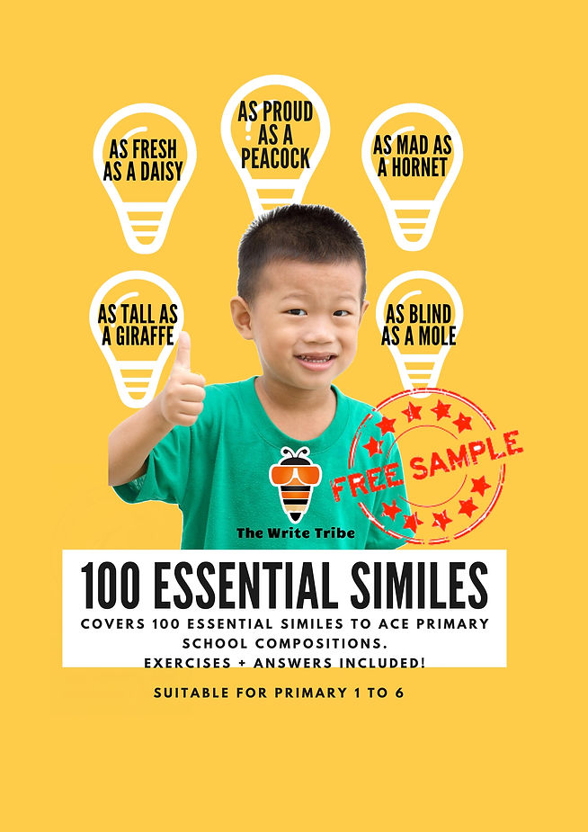 100 essential similes creative composition writing assessment book pdf primary 1 2 3 4 5 6