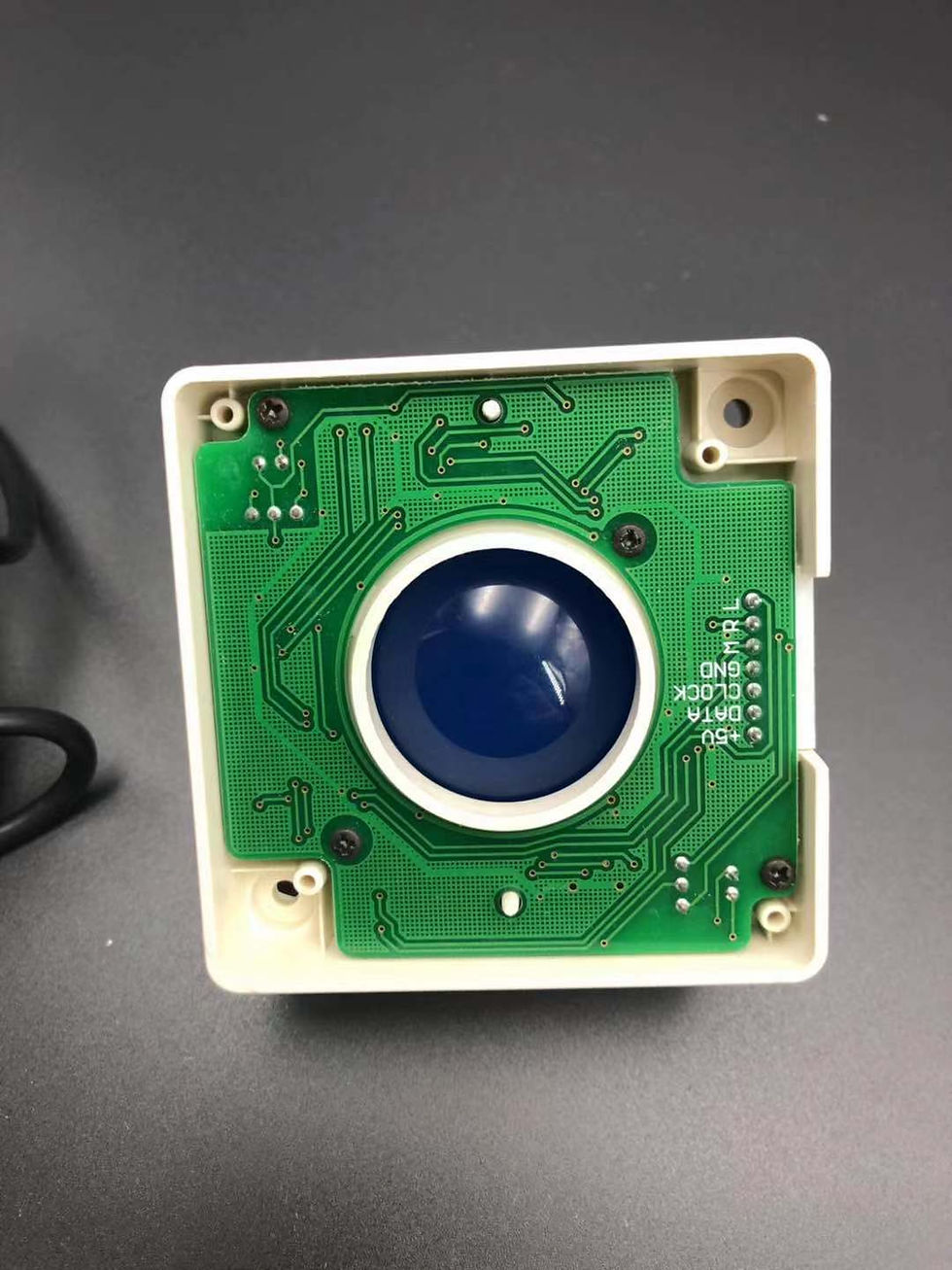 Thumbnail: 2" Diameter (Illumiated ball) track ball with USB and PS2 Connector