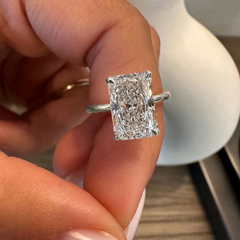 Thumbnail: Classic Emerald Cut Ring