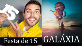 Festa de Quinze anos Tema Galáxia