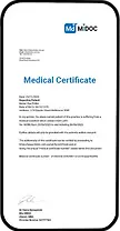 doctors certificate template australia