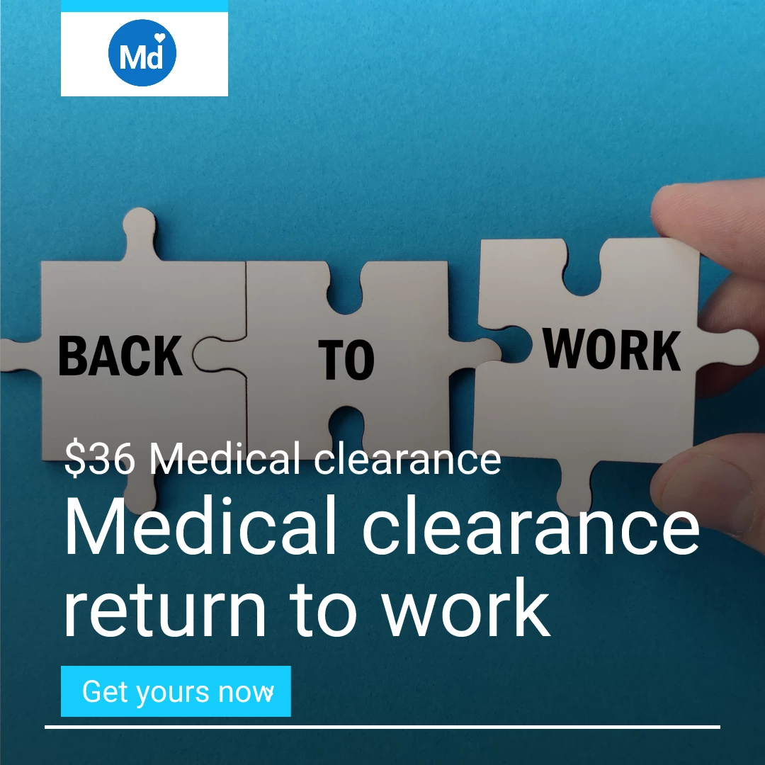 Curated visual reference: Visual Reference: 36 Medical Clearance Certificate To Return To Work Or Return