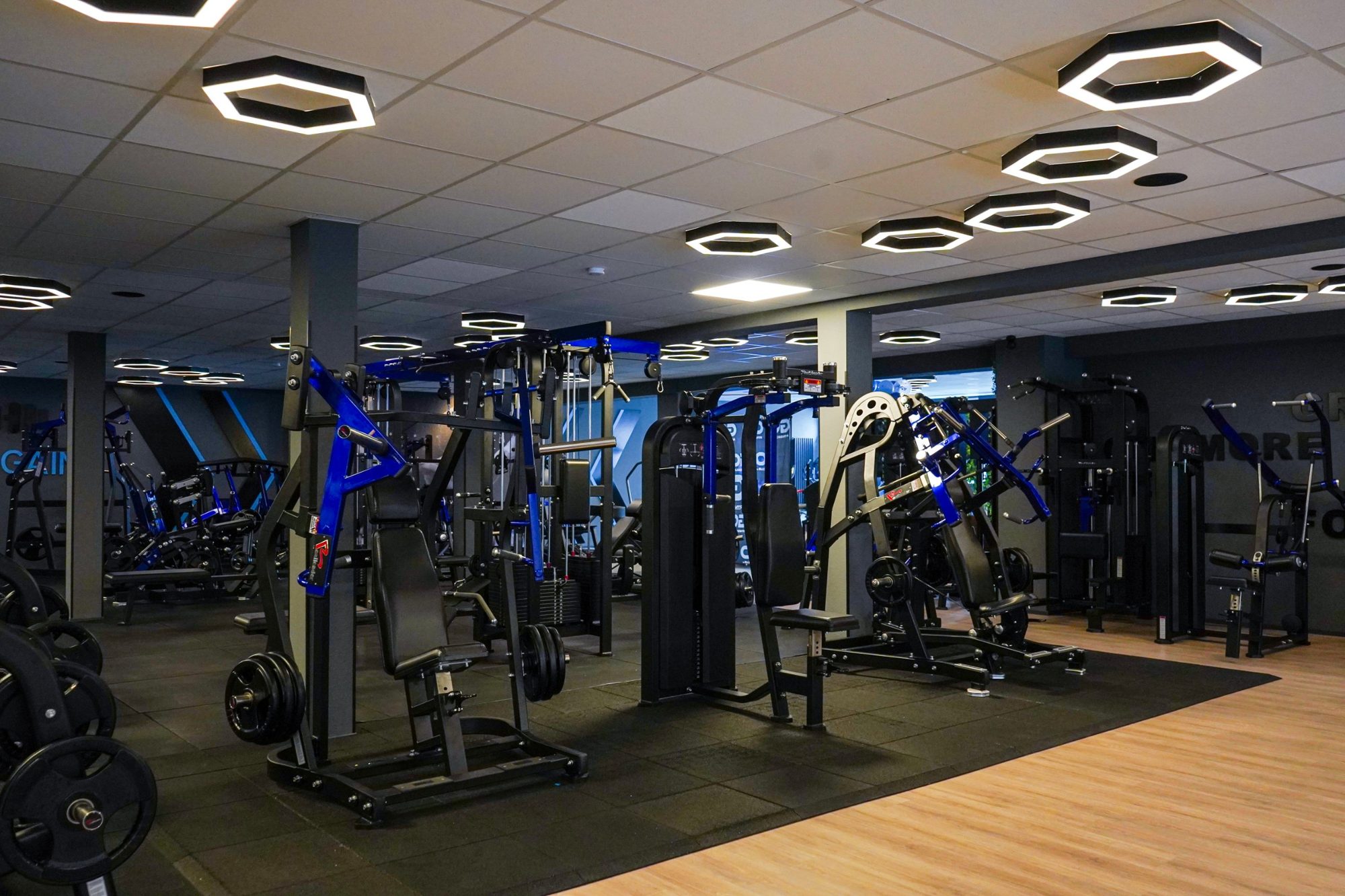 Hochmoderner Gerätepark im GO FITNESSCLUB Salzgitter-Bad