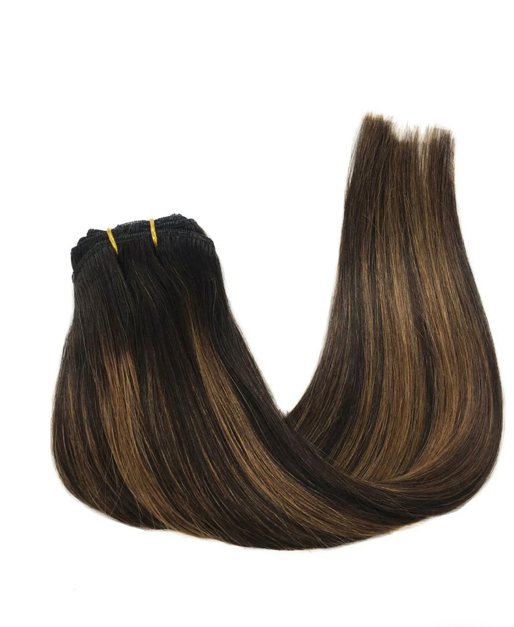 Thumbnail: Full set clip in hair extensions 