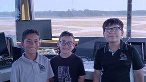 Junior Aviators Club Gets Behind the Scenes Look at Kissimmee Gateway Airport