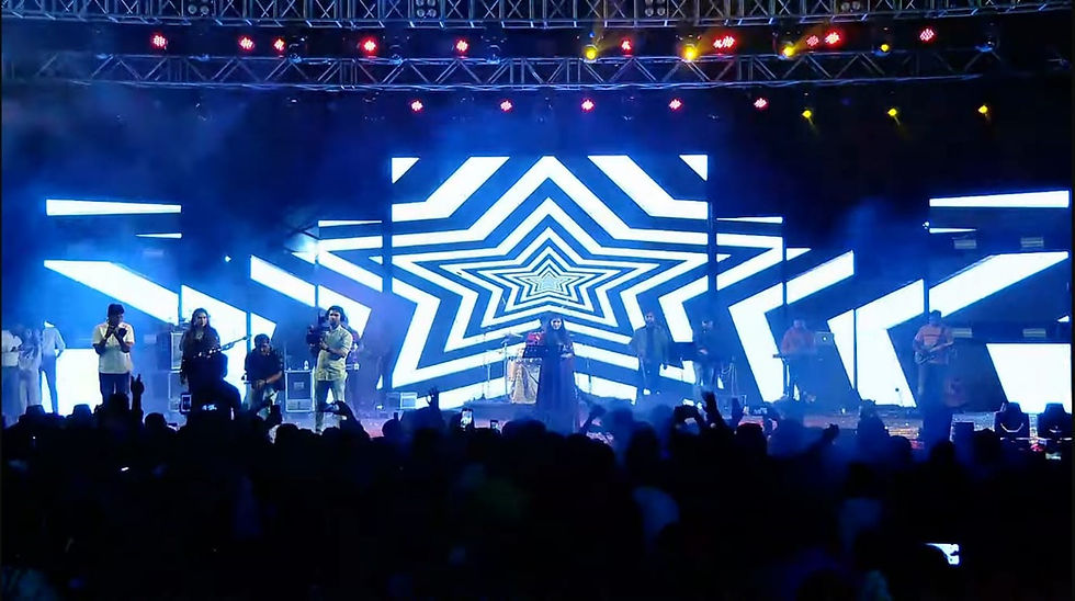 company anniversary event setup