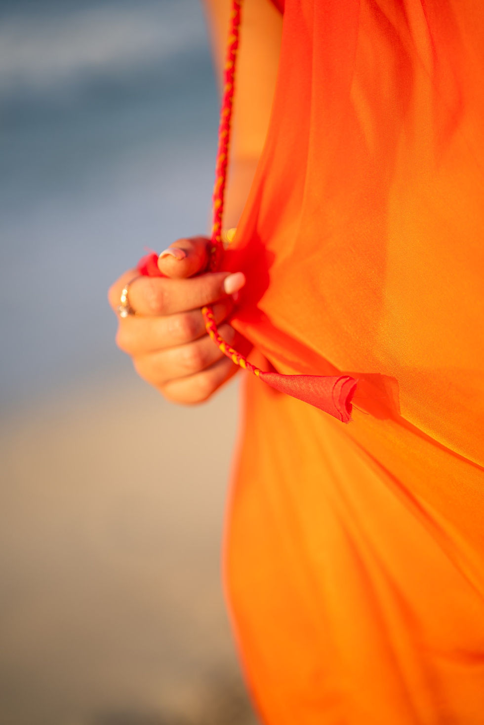 Thumbnail: Gradient Asian Silk Sun Dress