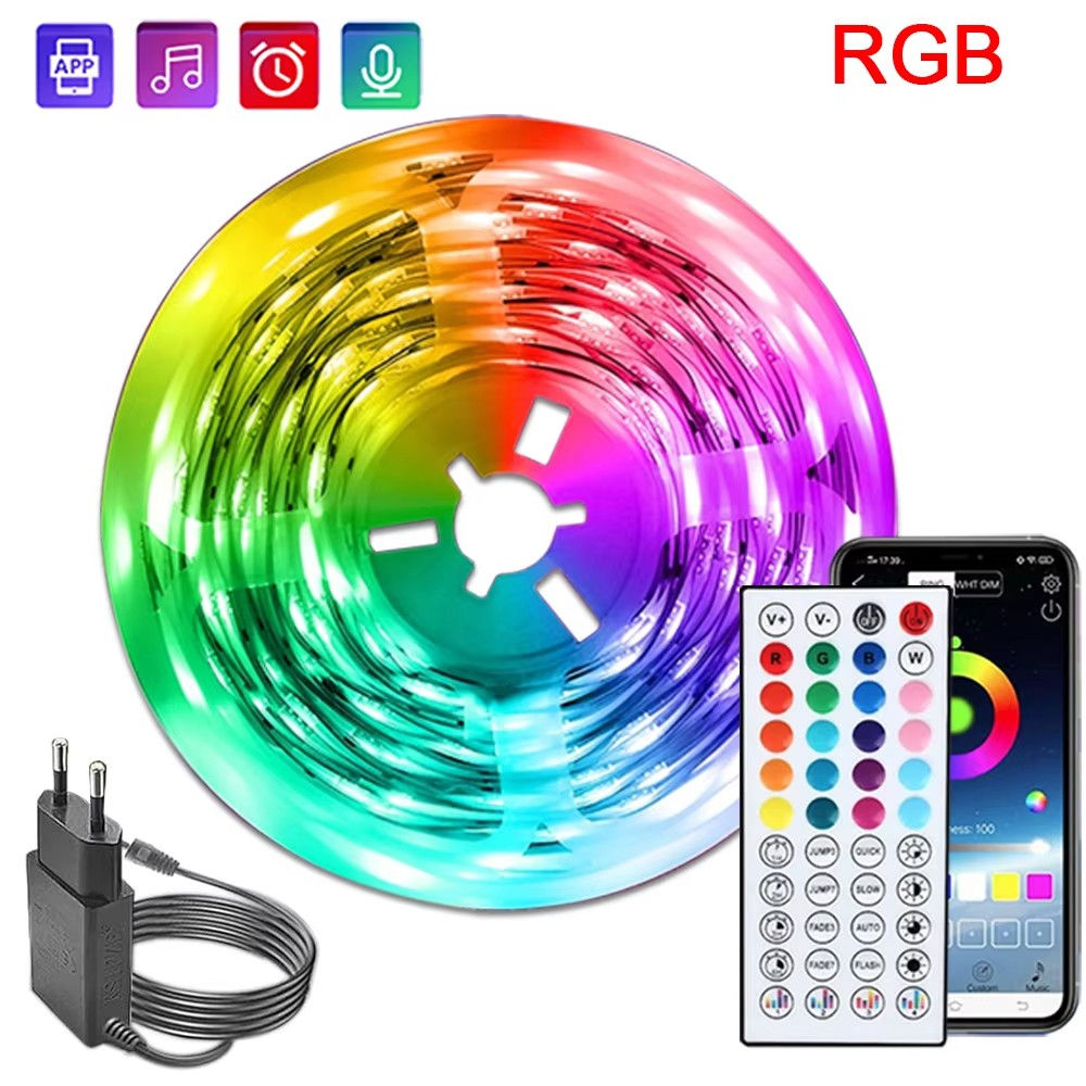 LED Strip Lights 24V 5050 RGB Led Light Flexible Lamp Tape Ribbon Luces Led Diod