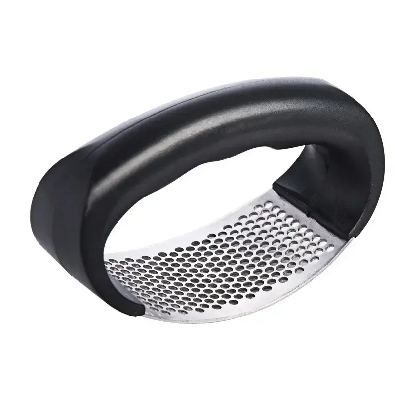 Stainless Steel Garlic Press Crusher Manual Garlic Mincer Chopping Garlic Ginger