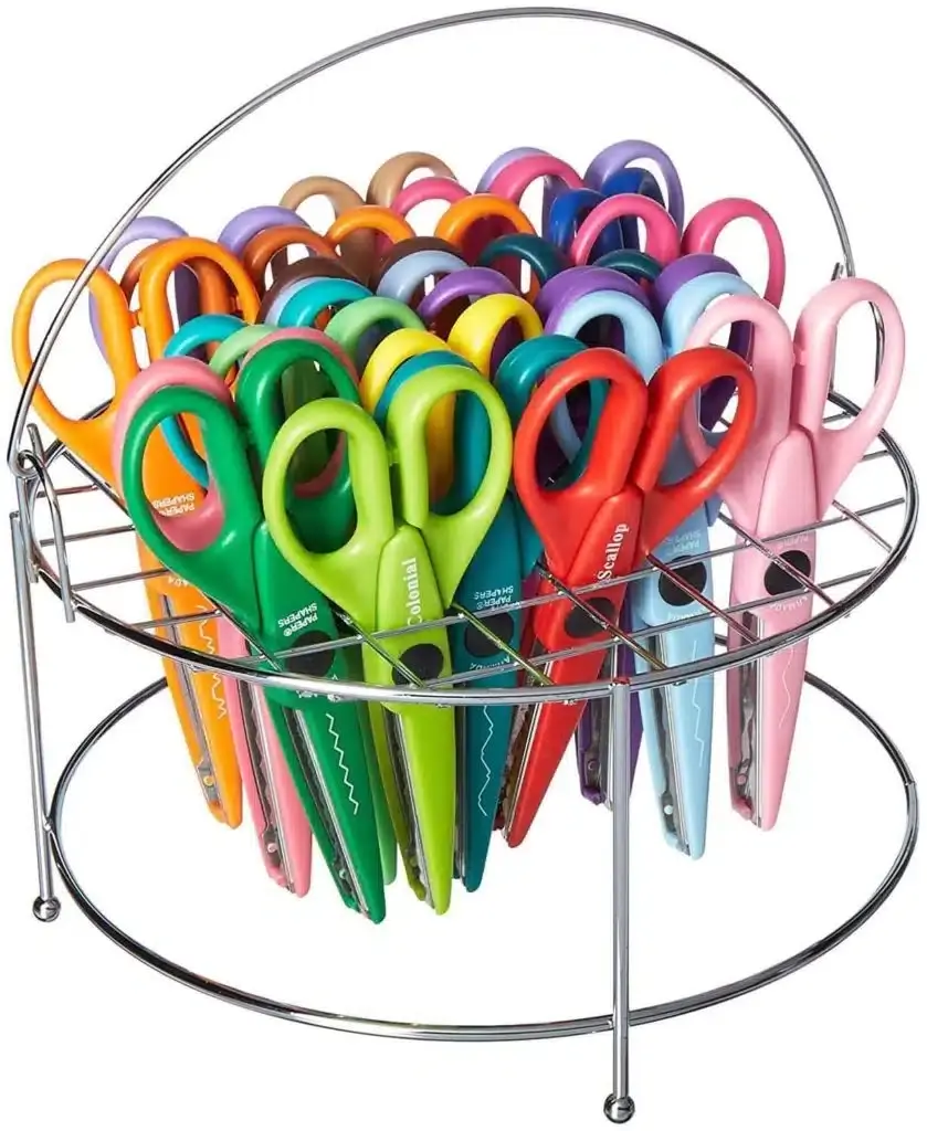 Thumbnail: Scissors Stand, Large Wire (Holds 24 Scissors)