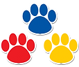pawprints classroom decor Terrific Teaching Tools