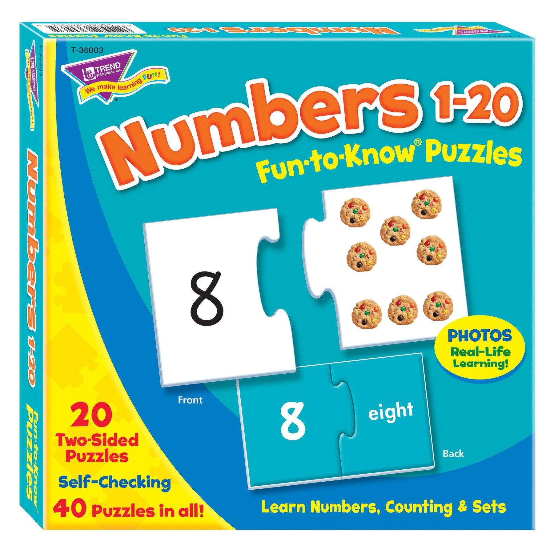 Numbers 1-20 Fun-to-Know® Puzzles