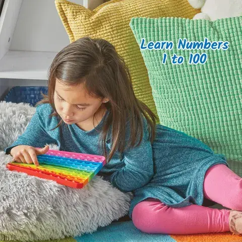 Thumbnail: Hundred Board Sensory Bubble Popper