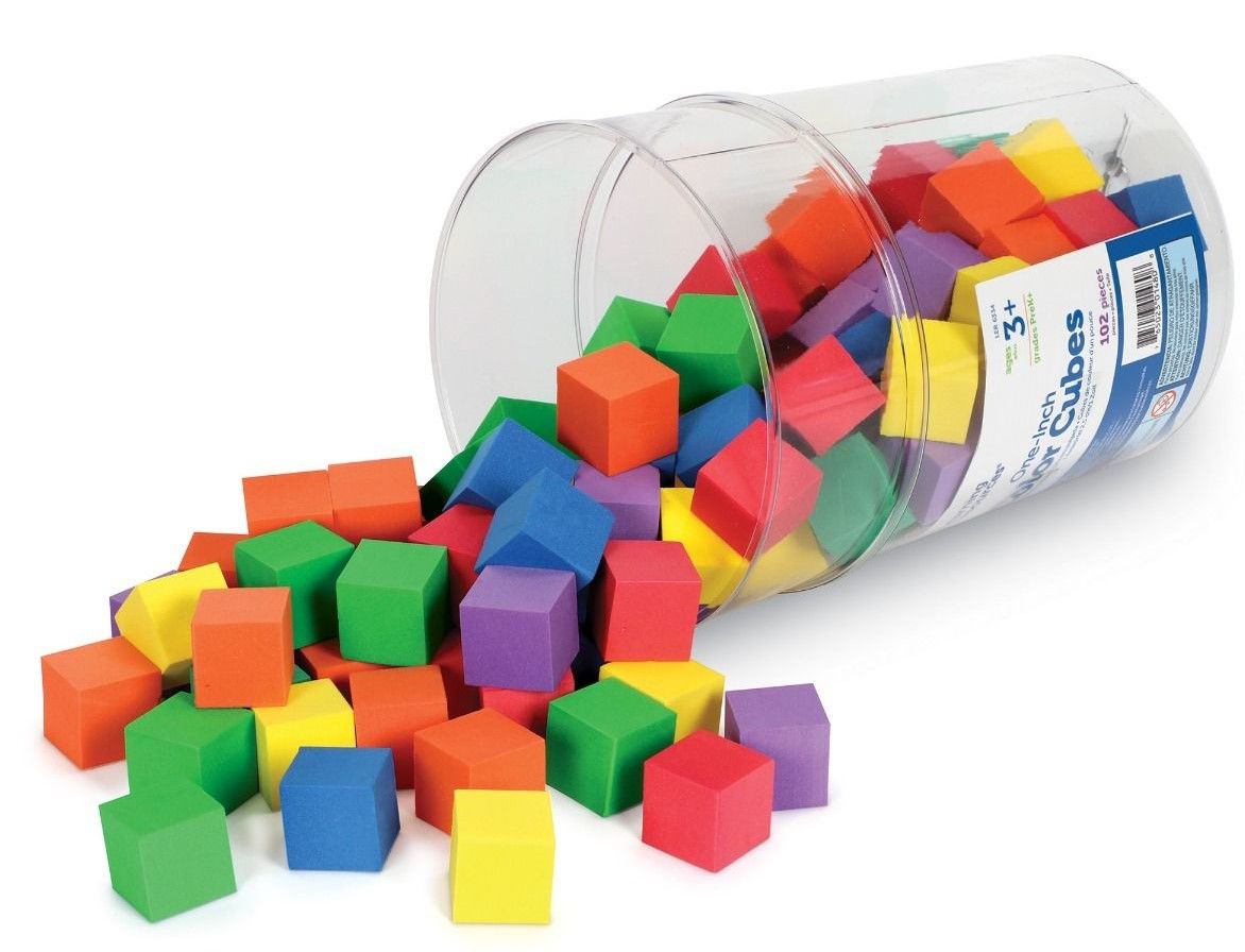 Soft Foam Color Cubes™  102 cubes
